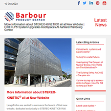More Information about STEREO-KINETIC® Wall at New Website |  FIREFLY® System Upgrades Roofspaces At Ashfield Wellbeing Centre